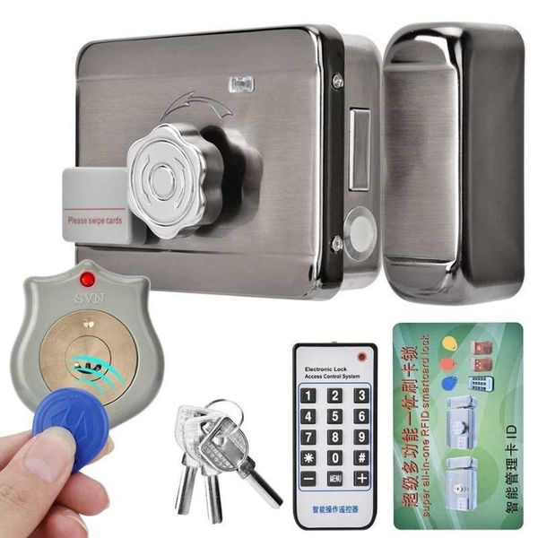 

electronic door access intelligent remote control system id single head 12v lock access control1