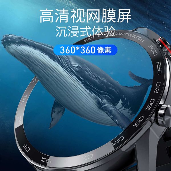 

l16 smart watch ip68 waterproof fit hd round screen 7-day life app dial download bluetooth cam