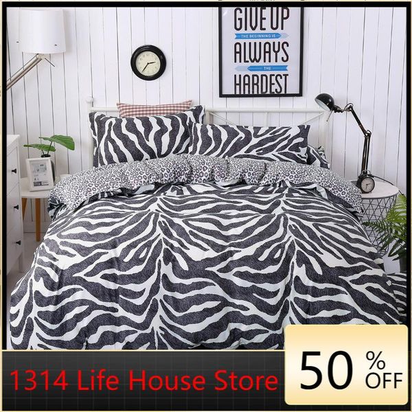 

1314 aloe cotton bedding set small fresh student dormitory bed sheets quilt cover pillowcase set of four bedding