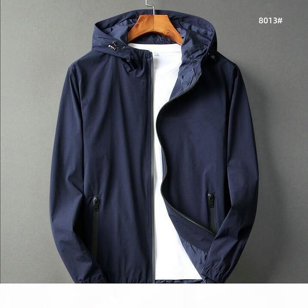 

2021 jacket men windproof autumn spring mens jackets slim 2021 casual thin coat men's jacket, Black;brown