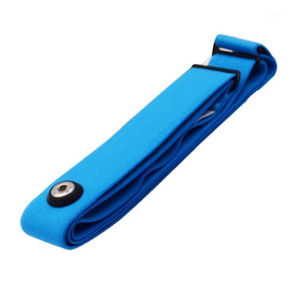 

waist support elastic sport heart rate monitor adjustable soft replacement chest mount belt strap bands fitness1, Black;gray