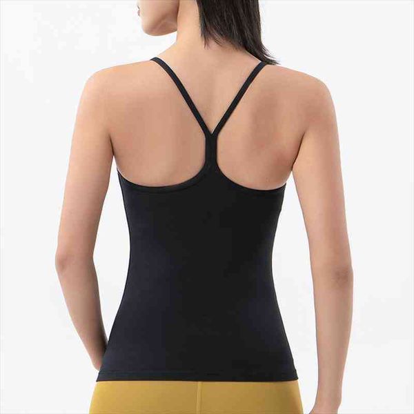 

sports tank with built in bra breathable fabric tank stretch blouse gym sports crop, White