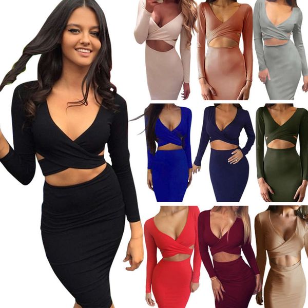 

5918 station slim long sve hollowed out buttocks nightclub drs, Black;gray