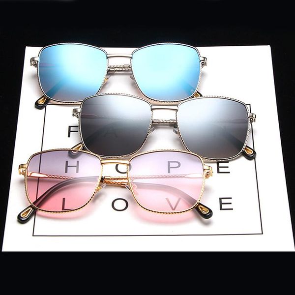 

seemfly sunglasses men women classic driving sun glasses metal square frame goggle uv400 eyewear mirror new, White;black