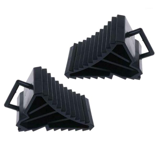 

tire covers 2pcs antislip vehicle car truck wheel chock sblock black1