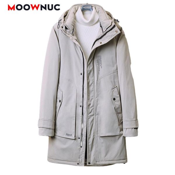 

fashion parka male outwear overcoat mens 2020 thicken casual jacket waterproof new autumn winter thermal homme coats 4xl moownuc, Black