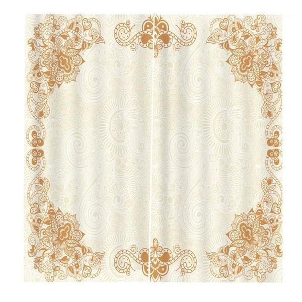 

170*200bjq-1419curtain floral flowers printing door window curtains home decor bedroom living room1