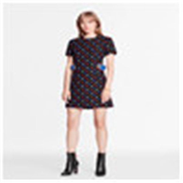 

2021 new women's dress heart-shaped embroidery badge sleeveless skirt fashion skirt spring clothing er1, White;black