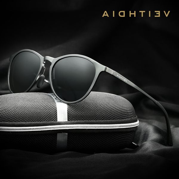 

3wveithdia retro aluminum magnesium mirror sunglasses polarized lens vintage eyewear driving sun glasses men/women uv400