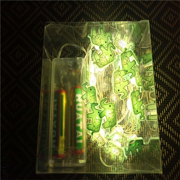 

2m 20 lamps battery light cactus flamingo five pointed star unicorn mermaid lamp string copper wire pendant lights strings 7 9jx l1