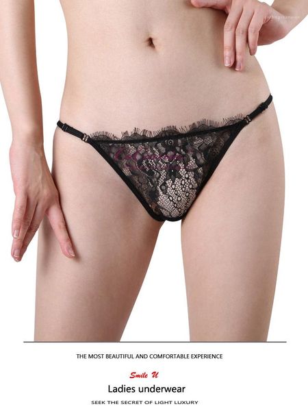 

briefs low waist ladies panties fashion casual underwear new breathable comforable womens panties lace hollow out, Black;pink