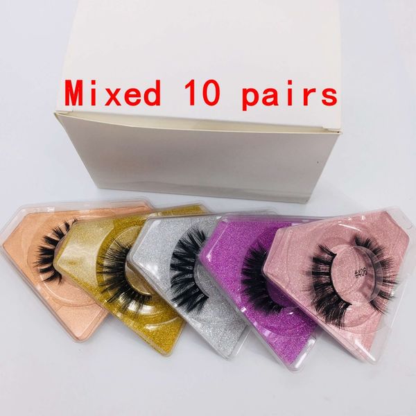 

thick lashes eyelashes packaging box individual eyelashes card makeup eye lash