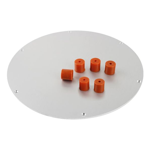 

3d printer heatbed 220x220x3mm bed mk3 round aluminum substrate + 6x column