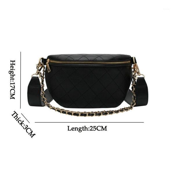 

waist bags women chest bag plaid crossbody belly belt pack zipper shoulder ladies fanny casual travel chest1