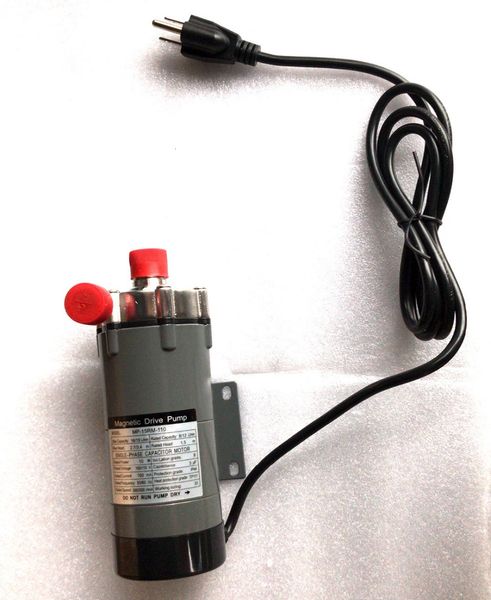 

stainless head magnetic brewing 110v pump for homebrew beer 1/2 npt
