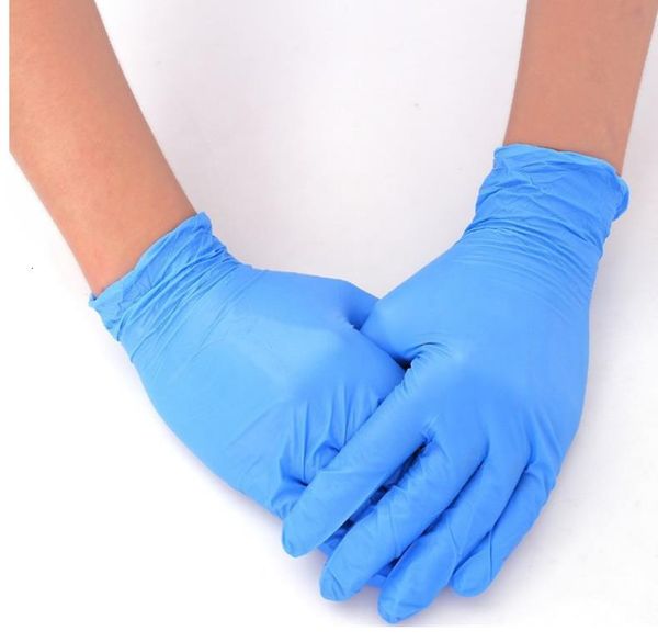 

factoryef5snitrile stock disposable lots latex 4kinds of specifications optional anti-skid anti-acid gloves 100 pieces each, 50 pa