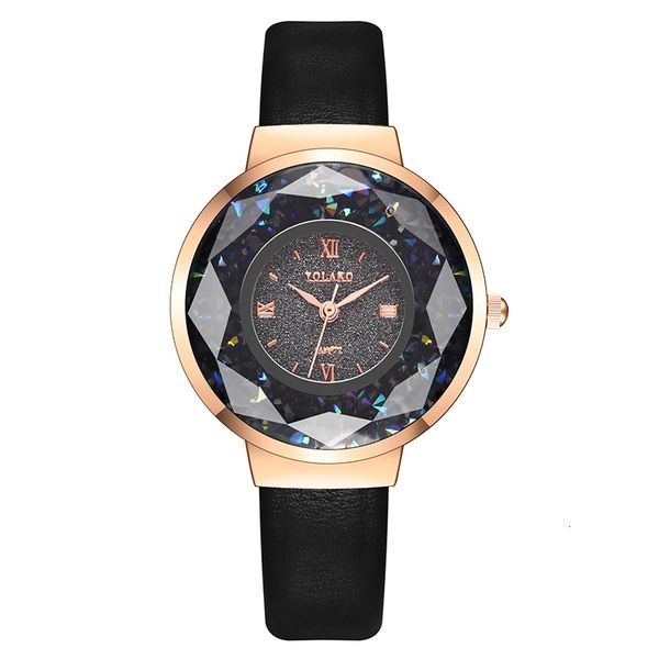 

casual leather strap watch ladies luxury rhinestone ball quicksand watch women dress watch roman scale quartz waterproof, Slivery;brown