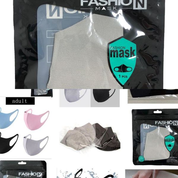 

3cflmask christmas mouth face washable ice silk individual black gift package anti dust pm2.5 respirator dustproof anti