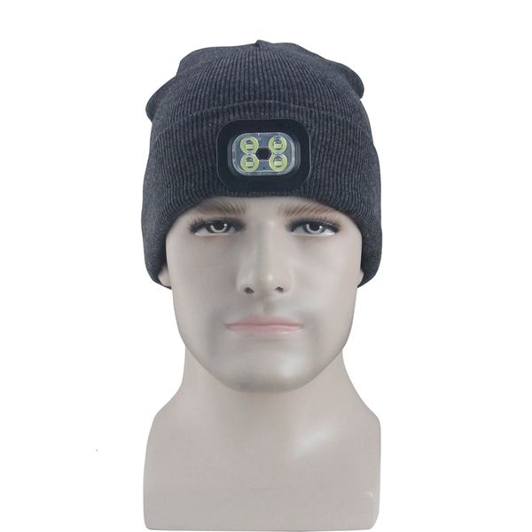 

ig9k hat, 4 beanie black usb rechargeable led