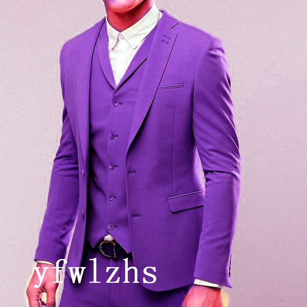 

handsome two buttons groomsmen notch lapel groom tuxedos men suits wedding/prom/dinner man blazer(jacket+pants+tie+vest) w661, Black;gray