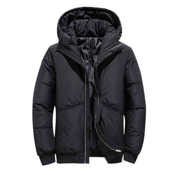 

2020 new casual hooded veste homme hiver waterproof thick cappotto uomo, Black