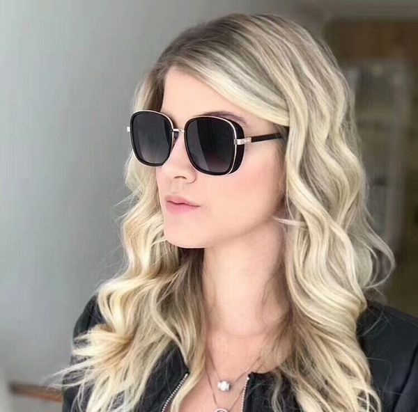 

latest selling popular fashion 56q women sunglasses mens sunglasses men sunglasses gafas de sol sun glasses uv400 lens with case, White;black