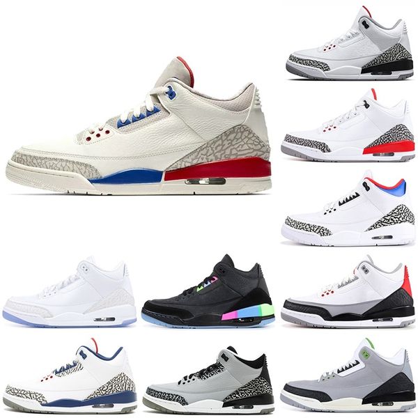 

2020 mens basketball shoes tinker jth korea - seoul pure white true blue wolf grey sneakers sports shoes size 7-13, White;red