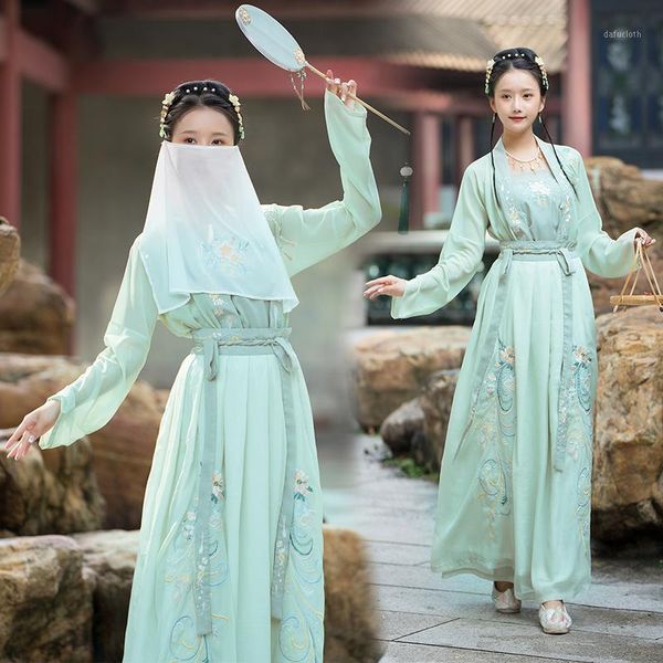 

chinese traditional folk dress hanfu women tang suit celebrity dresses elegant fairy dress ancient embroidery costume bl41161, Black;red