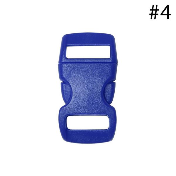

10pcs colorful side release buckle curved cord paracord bracelet accessories collar strap webbing outdoor tools parts 3 8 10mm h bbyhlm