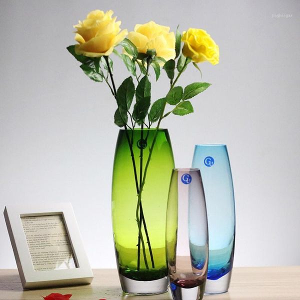 

modern fashion minimalist multicolor glass vase tablevaseterrarium hydroponic container home decorative home decorative j1