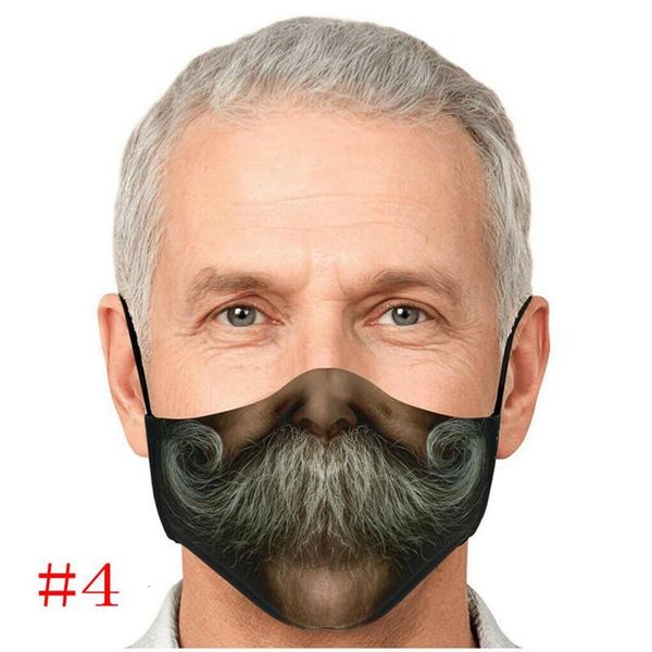 

factory 3d funny human face fashion printing expression dustproof cotton masks adjustable washable reusable mask dda344 pdp9e