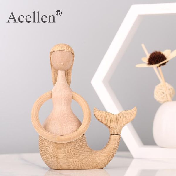 

handmade wooden miniature denmark figurines animals home office desk table decor art ornament gifts for christmas1 decorative objects