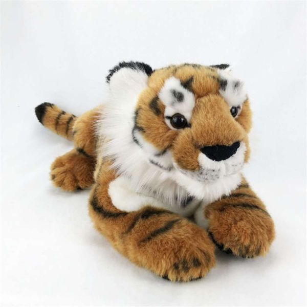 

animals tiger wild yellow simulation of plush doll