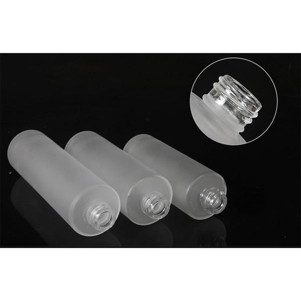 

20ml 30ml 40ml 60ml 80ml 100ml 120ml frosted glass cosmetic lotion pump bottle refillable liquid perfume spra wmtssf dh_niceshop