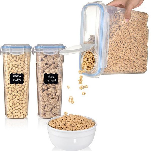 

storage bottles & jars box cereal scale display container dry sugar grade home dispenser non slip saver large capacity removable1