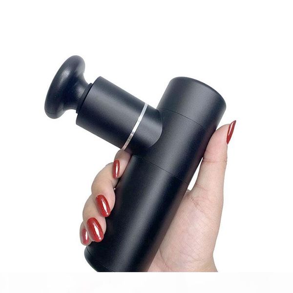 

mini electric massage gun deep tissue body muscle massager gun small fitness equipment acid pain relief body relaxation slimming