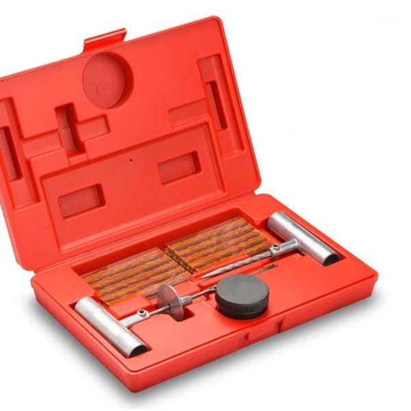 

tire repair kit car van motorcycle bike tire repair tools emergency heavy duty tubeless puncture kit1