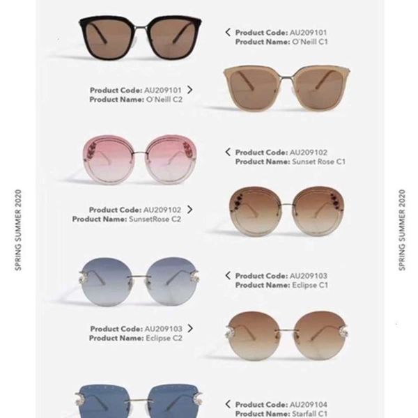 

korean branded carin x co australia ozlana actrs gradient sunglassl1td, White;black