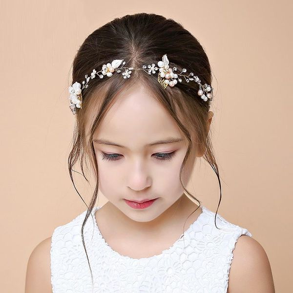 

hair clips & barrettes luxury design wholesale price little princess flower jewelry girls' head accessory, Golden;silver