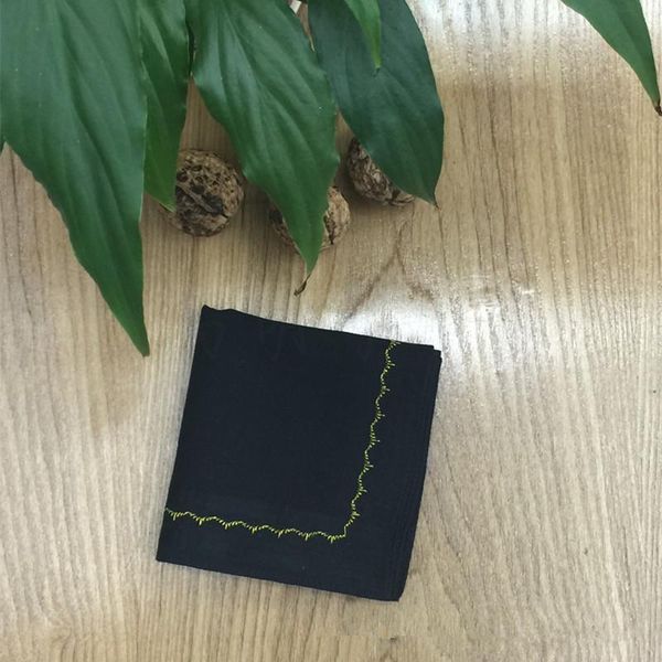 

1 шт. 43x43см квадратный хлопок мужской карманный платок пот полотенце черный вышивка rim 1 шт. 43x43см заводские цены h wmtmlo