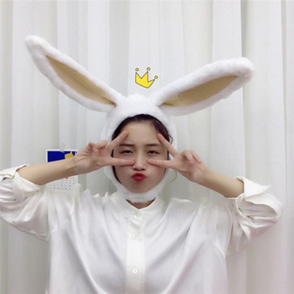

beanie/skull caps design women winter warm plush fun ears hood costume hats soft cute cartoon hat fashion accessories, Blue;gray