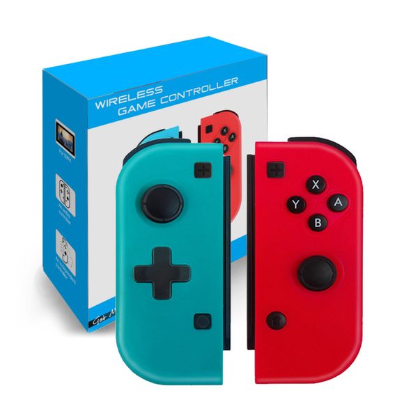 Gamepad Bluetooth Pro 2024 Wireless Controller Joystick für Switch Game Wireless Griff Joy-Con rechter und rechter Griff mit Einzelhandelsverpackung