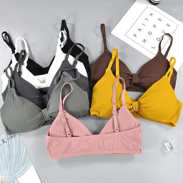 

sports bra underwear fitness solid sports bras women cotton push up running yoga sport jogging gym women bra girl1, White;black