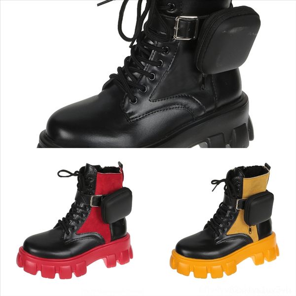 

lbu new leather europ style shoes luxury designer women's car boot boots fashion classic autumn embossed fashion high heel bootscolor, Black