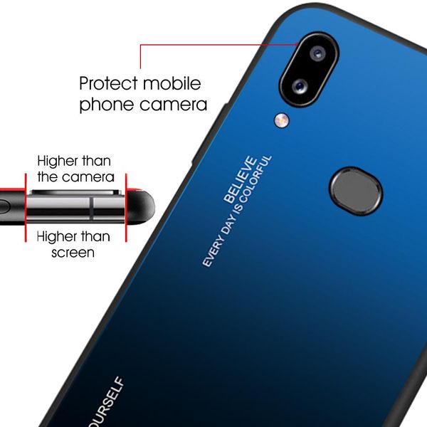 

для samsung galaxy a40 case luxury hardled gradient gradient protect cover cover для samsung a30 a20 a10 s a 40 30 wmtomu hwjh