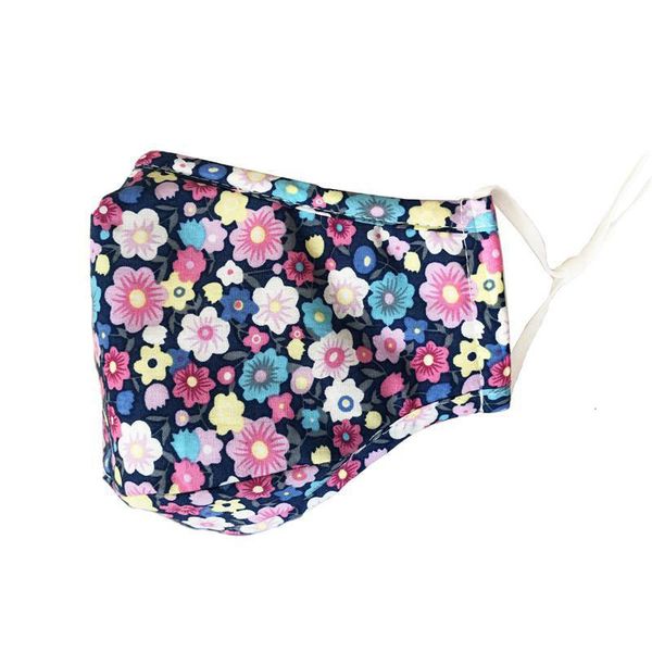 

factory fashion printed cotton design face mask dust respirator can be washed with water and inserted with filters face masks