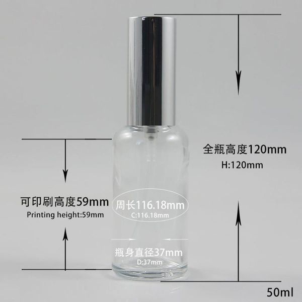 

storage bottles & jars round cosmetic bottle with lotion/spray pump,green/clear 50ml