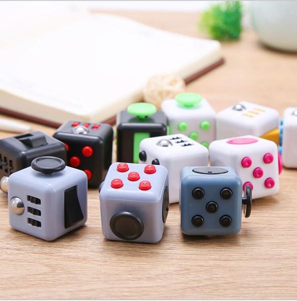 

fidget cube toys stress relief squeeze fun decompression anxiety toys boredom attention magic cube toys fidget busy gift