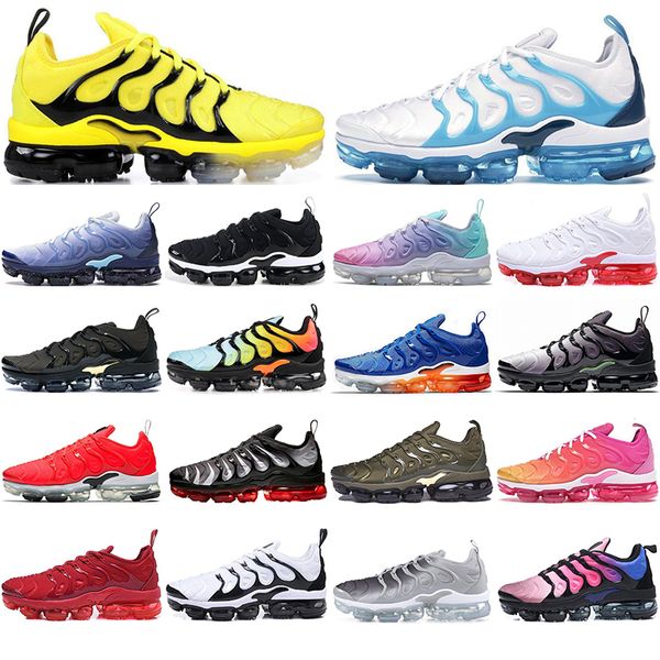 

tn running shoes men women black white hyper violet game royal light current blue bred chaussures breathable trainers sport sneaker
