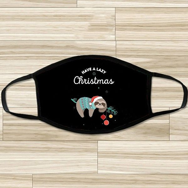 

women face men mask christmas designer mask merry washable cartoon santa claus sock print mouth masks kids chi